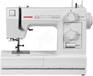 🧵 janome hd1000 прочная швейная машина: исследуйте 14 удобных встроенных стежков! логотип