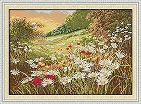 img 4 attached to Joy Sunday® Embroidery Needlework Beautiful