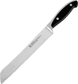 img 4 attached to HENCKELS Forged Synergy 8-inch Bread Knife - Black/Stainless Steel for Enhanced SEO