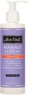 🧴 bon vital' original massage lotion - versatile foundation for soothing sore muscles & repairing dry skin logo