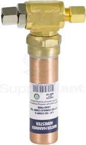 img 3 attached to High-Quality SUPPLY GIANT IS-BB-36DPNQ Compression Tee Hammer Arrestor for 1/4 in. Copper Pipes