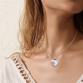 img 2 attached to 🐎 Sterling Silver Horse Urn Necklace: A Stylish Cremation Jewelry Keepsake for Women and Girls