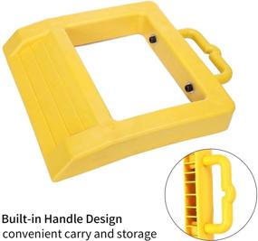 img 2 attached to 🛑 Pallet Stopper Length Material Handling Products by Homeon Wheels