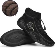 стильные мокасины из кожи qiucdzi: идеальные мужские водительские туфли для комфорта на открытом воздухе. логотип