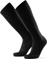 danish endurance graduated compression socks: supportive eu-made 21-26mmhg for women & men - ideal for circulation, running, sports, and nurses logo