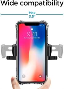 img 3 attached to 📱 Spigen Kuel TMS24 CD Slot Car Phone Mount Holder - Universal Smartphone Compatibility for Improved SEO