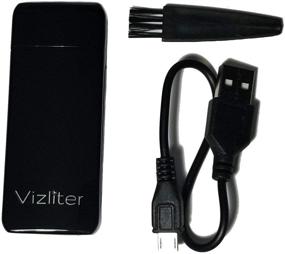 img 2 attached to 🔥 Vizliter Rotational Arc Lighter: Rechargeable, Windproof & Splashproof Electric Plasma Lighter with Elegant Slick Design