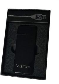 img 1 attached to 🔥 Vizliter Rotational Arc Lighter: Rechargeable, Windproof & Splashproof Electric Plasma Lighter with Elegant Slick Design