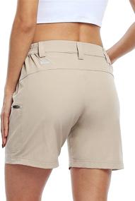 img 2 attached to 🩳 Willit Women's Hiking Cargo Shorts: Stretchable Golf & Outdoor Summer Shorts with Pockets - Water Resistant 5