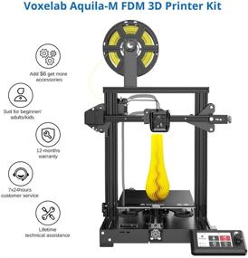 img 3 attached to Voxelab Aquila M Removable Carborundum Printing Surface - High Precision 220X220X250Mm Build Area