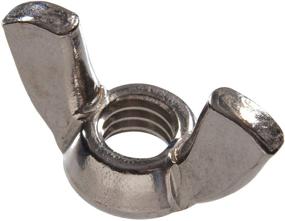 img 1 attached to 🔩 The Hillman Group 3000 10-24-Inch Stainless Steel Wing Nut, 6-Pack - Premium Quality Fasteners for Versatile Applications