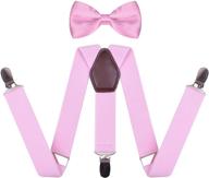 wdsky toddler suspenders adjustable inches boys' accessories logo