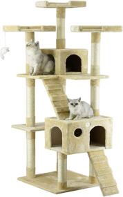 img 3 attached to 🐱 72-Inch Cat Tree by Go Pet Club