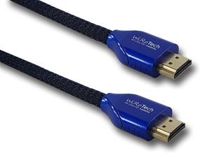 img 2 attached to WiRoTech HDMI Cable 4K Ultra HD With Braided Cable