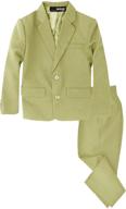 🍀 irish green boys' clothing and suits & sport coats by g218 boys piece logo