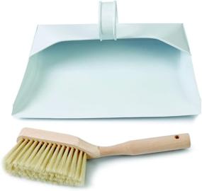 img 4 attached to 🧹 Premium Metal Dustpan and Brush Set - Durable Steel, Natural Wood, and PBT Bristles for Effective Indoor Cleaning