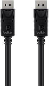 img 1 attached to 🔌 10-футовый кабель Belkin F2CD000b10-E DisplayPort-Мужской к DisplayPort-Мужской, черного цвета - Усиленный SEO