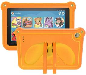 img 3 attached to New Tablet 7 Case For Kids- SHREBORN Non-Slip/Shockproof/Ultra Light Kids Friendly Tablets Cover With Stand For 7 Inch Tablet(2019 &Amp Tablet Accessories