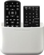 📱 organize and simplify: totalmount universal remote holder - large (white) logo