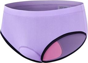 img 4 attached to DAYOUNG Underwear Breathable Y28 Light Purple L Sports & Fitness and Cycling