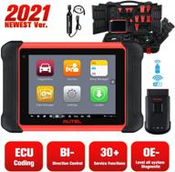 autel maxicom mk906bt automotive diagnostic scanner, 2021 upgrade version of ms908/ms906bt, with mv108 [valued $60], ecu coding, bi-directional, 31+ services, oe-level diagnostics, no ip restriction logo