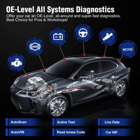 img 1 attached to Autel MaxiCOM MK906BT Automotive Diagnostic Scanner, 2021 Upgrade Version of MS908/MS906BT, with MV108 [Valued $60], ECU Coding, Bi-Directional, 31+ Services, OE-Level Diagnostics, No IP Restriction