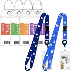 img 4 attached to 🌊 Waterproof Lanyards for Carnival Cruise Luggage: Travel Hassle-Free!