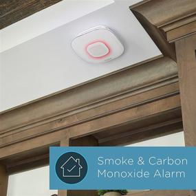img 1 attached to 🏠 First Alert Onelink Safe &amp; Sound - Smart Hardwired Smoke + Carbon Monoxide Detector and Premium Home Speaker featuring Amazon Alexa