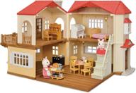 exploring the cozy country life with calico critters roof country home логотип