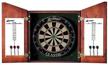 accudart classic bristle dartboard cabinet logo