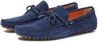 👞 new republic barclay suede men's shoes: premium drivers, loafers & slip-ons logo