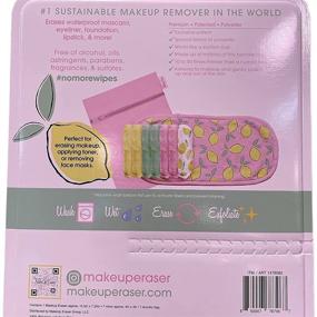 img 1 attached to 💄 Makeup Eraser 7-Day Reusable Set - Full Size & 7 Minis, Equivalent to 3600 Makeup Wipes + Laundry Bag