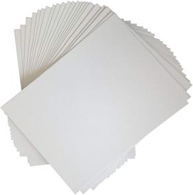 img 2 attached to Studio 500 Pack of 25 White Pre-Cut Picture Mat 5x7 inches for 4x6 Photos with White Core Bevel Cut Mattes Sets, Backing Board, and Clear Plastic Bags (Complete Set of 25 White 5x7 Mats)