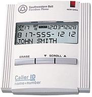 📞 white southwestern bell fm112 caller id device logo