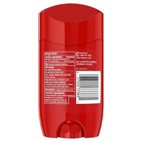 img 3 attached to Old Spice Men's Antiperspirant Deodorant, Captain Scent, Red Collection - Pack of 12, 2.6 Ounce