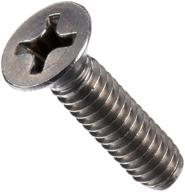 🔩 high-quality stainless steel phillips thread fasteners for screws with machine finish logo