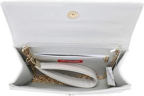 img 1 attached to 👛 IXebella Clutch: Stylish Envelope Wristlet for Women, Handbags, and Wallets