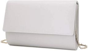 img 4 attached to 👛 IXebella Clutch: Stylish Envelope Wristlet for Women, Handbags, and Wallets