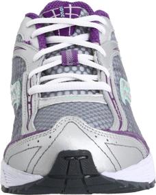 img 3 attached to Saucony Raider Running Little Silver Girls' Shoes: A Dynamic Blend of Style and Performance
