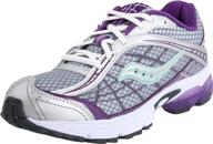 saucony raider running little silver girls' shoes: a dynamic blend of style and performance logo