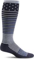 women's twister firm graduated compression sock by sockwell logo