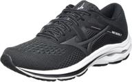 mizuno rider running obsidian medium logo