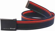 👖 teeoff reversible black metal buckle men's belt accessories logo