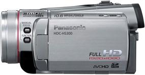 img 1 attached to 📹 Capturing High-Definition Memories: Panasonic HDC-HS300-S HHD HD Camcorder in Silver