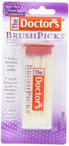 img 3 attached to 🦷 The Doctor's BrushPicks: 120 Interdental Toothpicks to Battle Gingivitis, Pack of 12 for Effective Oral Care