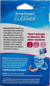 img 3 attached to 🧼 SmartGuard Premium Cleaner Crystals: Eliminate Stains, Plaque & Bad Odor! Perfect for Dentures, Clear Braces, Mouth Guard, Night Guard & Retainers - 110 Cleanings!