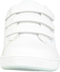 img 3 attached to 👟 Clean Court 3-Strap Sneaker for Kids by K-Swiss