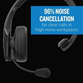 img 2 attached to BlueParrott B450-XT: Enhanced Noise Cancelling Bluetooth Headset with Exceptional Sound Quality, Extended Range, and All-Day Talk Time