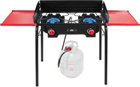 img 4 attached to Hike Crew Double Burner Propane Powered Temperature Outdoor Recreation