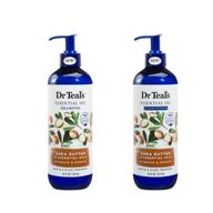 🌿 invigorating dr teals shea butter & essential oils shampoo and conditioner: nourishing haircare with natural oils logo